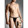 Трусы Softline Mens Thongs 4496 Черные XL