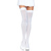 Щільні непрозорі панчохи Leg Avenue Opaque Nylon Thigh Highs White one size
