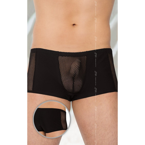 Чоловічі труси SoftLine Thongs 4515 Чорні XL