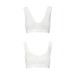Спортивный топ из эластичного хлопка Passion PS005 TOP M, white
