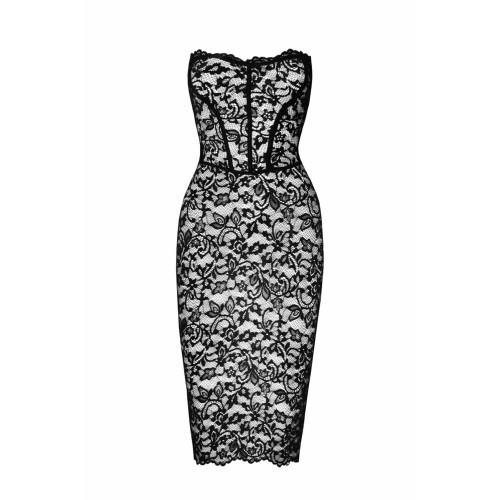 Сукня Noir Handmade F301 Catalyst lace up midi dress - XXL