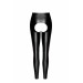 Легінси Noir Handmade F304 Taboo wetlook leggings with open crotch and bum - XXL