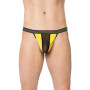Чоловічі стрінги SoftLine Mens Thong 4529 Жовті OneSize