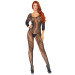 Бодистокинг Leg Avenue Swirl Lace Bodystocking Black One size