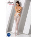 Эротические колготки Passion S001 Белые S/M/L