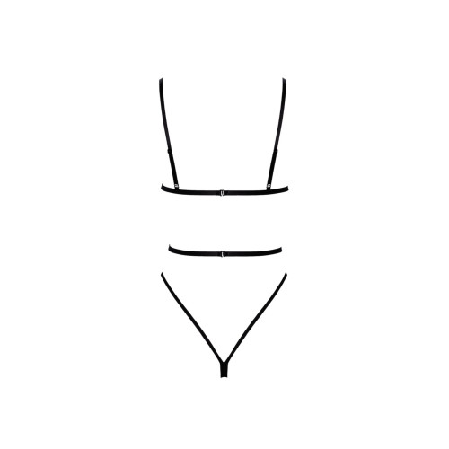 Боді Noir Handmade Kissable French Kiss Body L/XL