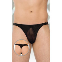 Мужские трусы SoftLine Thongs 4502 Черные M/L Мужские трусы SoftLine Thongs 4502 Черные M/L
