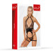 Комплект білизни SoftLine Set top and thong 11025 3XL Black