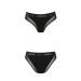 Трусики с прозрачной вставкой Passion PS002 PANTIES M, black