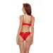 Комплект Passion DENELIA SET red S/M