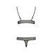 Комплект білизни Passion ERZA SET Чорний S/M