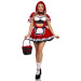 Костюм Червоної Шапочки Leg Avenue Flirty Miss Red Top and Skirt M