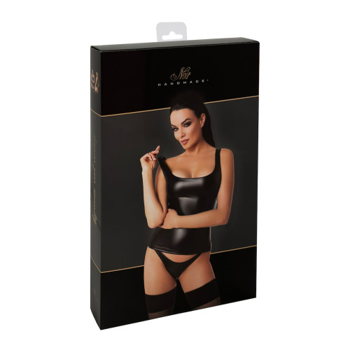 Топ Noir Handmade F346 Powerwetlook top - L