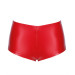 Шорты Noir Handmade F356 Red powerwetlook shorts - L