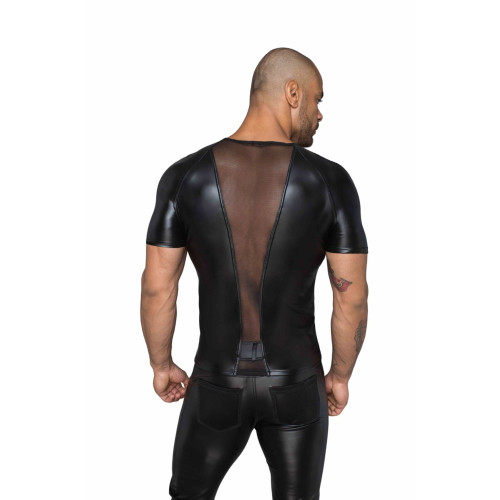 Футболка з мокрим ефектом Noir Handmade H056 Men's T-shirt made of powerwetlook, L