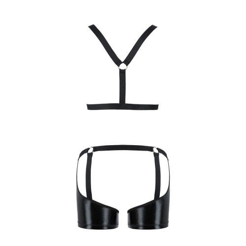 Комплект эротического мужского белья Passion 047 Set John black XXL/XXXL