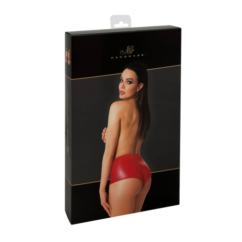 Шорты Noir Handmade F356 Red powerwetlook shorts - XXL