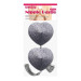 Пестисы LoveToy Reusable Glitter Heart Tassel Nipple Pasties