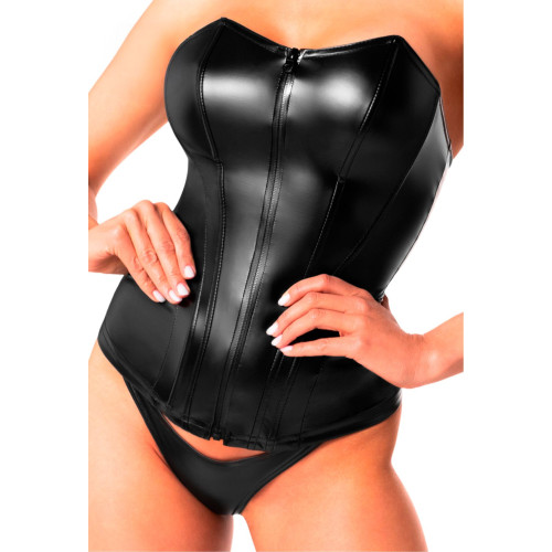 Корсет Noir Handmade F334 Powerwetlook corset - M
