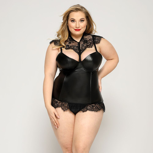 Корсет JSY P91137 Черный Plus Size