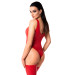 Боди Noir Handmade F352 Red powerwetlook body - L