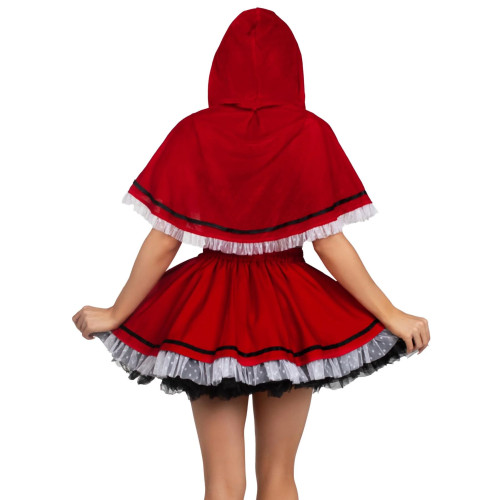 Костюм Червоної Шапочки Leg Avenue Flirty Miss Red Top and Skirt M