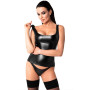 Топ Noir Handmade F346 Powerwetlook top - L