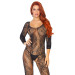 Бодистокинг Leg Avenue Swirl Lace Bodystocking Black One size