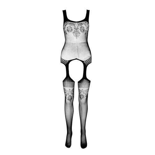 Бодистокинг Passion ECO BS008 black, с доступом