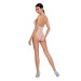 Бодистокинг в большую сетку Passion BS087 white