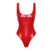 Боди Noir Handmade F352 Red powerwetlook body - M
