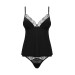 Топ та трусики Obsessive Bella Rou top & panties чорні XS/S