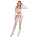 Бодистокинг SoftLine Bodystocking 2078 One Size White