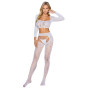 Бодистокинг SoftLine Bodystocking 2078 One Size White