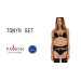 Комплект белья Passion TONYA SET Черный S/M