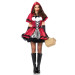 Эротический костюм Красной шапочки Leg Avenue Gothic Red Riding Hood XL, платье, накидка