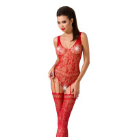 Бодістокінг Passion BS051 Червоний S/M/L