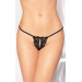 Женские стринги SoftLine G-String 2481 Черные S/M/L