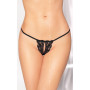 Жіночі стрінги SoftLine G-String 2481 Чорні S/M/L