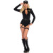 Костюм еротичних спецсил Leg Avenue SWAT Team Babe XL, боді, пояс, підв’язки, іграшкова рація, кепка