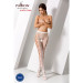 Эротические колготки Passion S008 Белые S/M/L