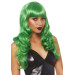 Хвиляста перука Leg Avenue Misfit Long Wavy Wig Green, довга, реалістичний вигляд, 61 см