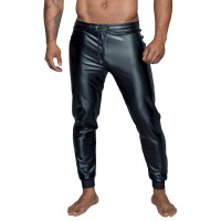 Мужские треггинсы Noir Handmade H063 Powerwetlook treggings, XL, мокрый эффект