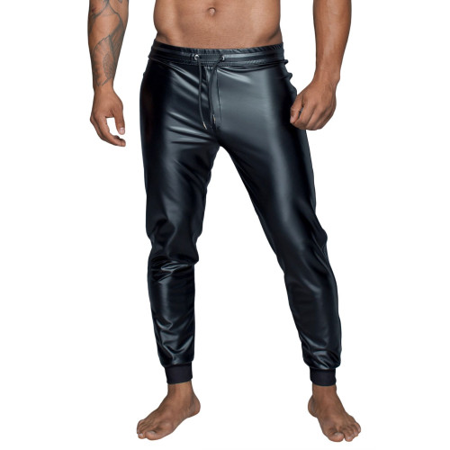 Чоловічі трегінси Noir Handmade H063 Powerwetlook treggings, XL, мокрий ефект