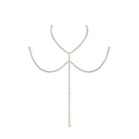 Ожерелье под жемчуг на декольте Obsessive A757 necklace pearl