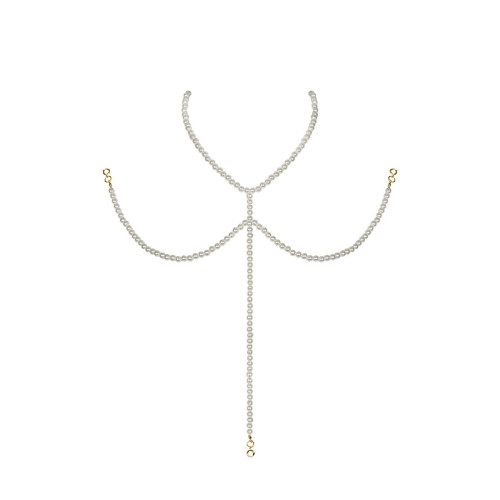 Намисто під перли на декольте Obsessive A757 necklace pearl