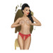 Трусики-тонг Penthouse Naughty Valentine Red S/M