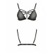 Бюстгальтер-стрепы Passion Exclusive MEGGY BRA black XXL/XXXL