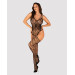 Ажурный бодистокинг под паутину Obsessive Bodystocking G325 black S/M/L