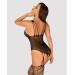 Ажурный бодистокинг под паутину Obsessive Bodystocking G325 black S/M/L